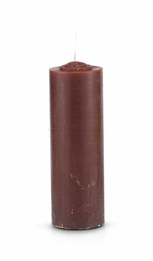 Brown 7 Day Pull Out Candle